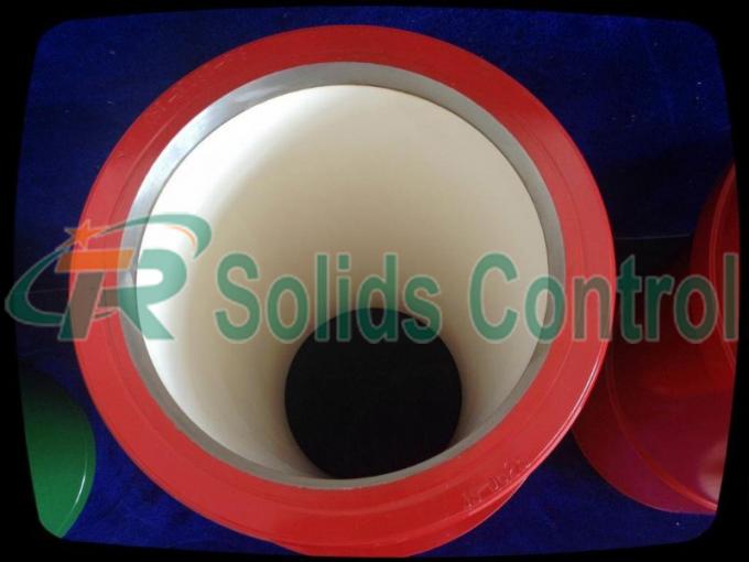 Le cylindre en céramique adopte ZTA, accessoire de rechange de contrôle de solides de TR