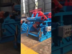 Équipement de nettoyage de boue 240 m3/H avec cuve de mélange 0,25 - 0,4 MPa