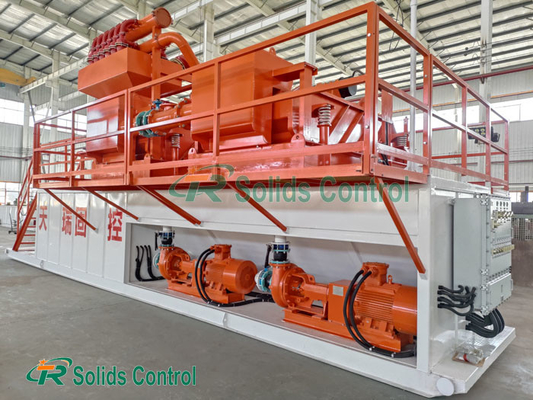 Fluid Solids Control Drilling Mud System For ZJ70 Rig 270m3/H