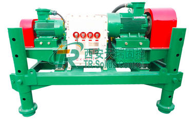Light Workload Drilling Mud Centrifuge Low Energy Consumption 55kw Motor Power