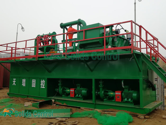 Système de contrôle solide de la boue 500GPM pour la plate-forme de forage de Zj50 Zj70